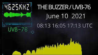 The Buzzer UVB 76 4625Khz 10.06.2021 голосовые сообщения
