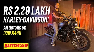 Harley-Davidson X440 - Rs 2.2 lakh Harley gunning for Royal Enfield | Walkaround| Autocar India