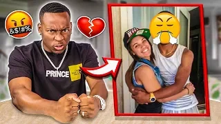 HUSBAND REACTS TO OLD PHOTOS OF WIFE & HER EX BOYFRIEND!!