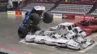 Monster Truck Nationals Columbus 2015 RetroFoot Freestyle