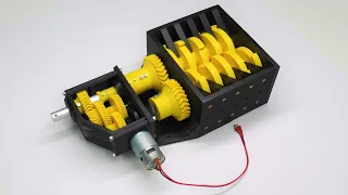 3D-printed shredder