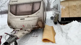 Осмотр прицепа-каравана перед покупкой.