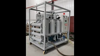 2021 Newest FUOOTECH Double stage Vacuum Transformer Oil Filtration Machine