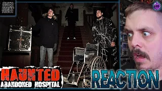 OVERNIGHT in HAUNTED ABANDONED HOSPITAL | Indiana State Sanatorium | REACTION