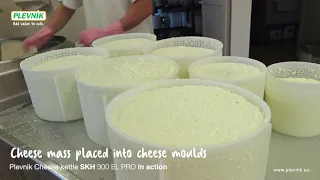 How to make cheese from 300 l of milk