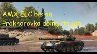 AMX ELC bis on Prokorovka doing its job  4 - 7 and 2600HP behind