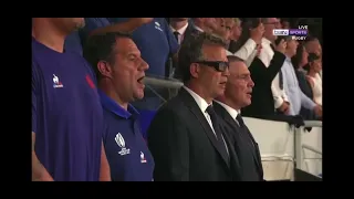 All Blacks vs France / Rugby World Cup Final 2023 / National Anthems