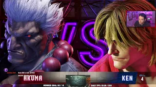 🔴LIVE - Akuma Training Continues, SF6 Ranked !stompclub !merch