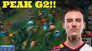 Perkz' Yasuo ADC Send SKT Home From Worlds 2019!! (Hype Moment)