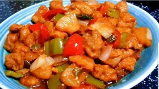 SWEET AND SOUR CHICKEN RECIPE, RESTAURANT STYLE SWEET AND SOUR CHICKEN, #PINEAPPLECHICKEN #CHICKEN