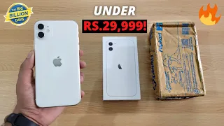 iPhone 11 Unboxing - Flipkart Big Billion Day Sale Unit | Rs.29,999 Reality | A13 Bionic | Beast🔥