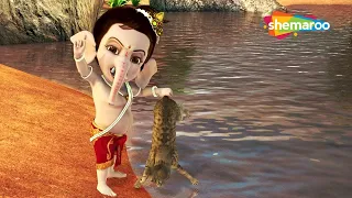 देखिये बाल गणेश और बिल्ली की कहानी | Bal Ganesh & Billi Story | 3D Story