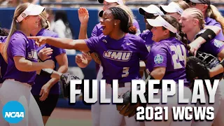 James Madison vs. Oklahoma: 2021 Women's College World Series (June 3) | FULL REPLAY