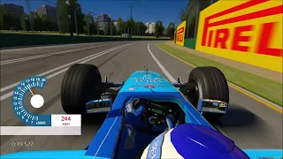 F1 Melbourne 2001 Assetto Corsa - Giancarlo Fisichella Onboard