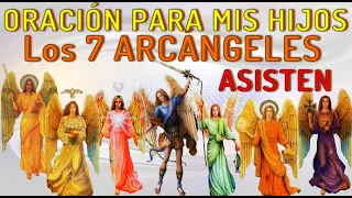 👩‍👦PARA MIS HIJOS ORACION CON LOS 7 ARCANGELES De DIOS🙏🏻Bendicion (para tus hijos nietos)❤️