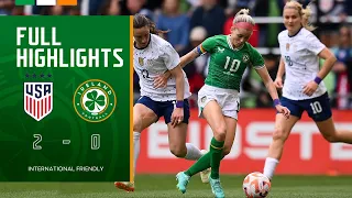 HIGHLIGHTS | USA WNT 2-0 Ireland WNT | International Friendly