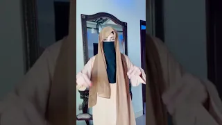 Daily wear Easy Niqab style by Kiran Ismail