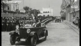 GREECE: King of Italy and Princesses visit Isle of Rhodes (1929)