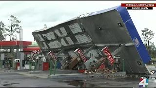 Hurricane Idalia coverage: Perry was hit hard, gas station severely damaged