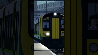 Class 350 (350155) departing Belmond Green for Freston Junction. (British Railway, Leaton midland)