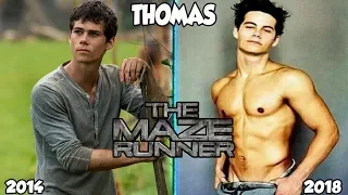 The Maze Runner Then And Now 2018