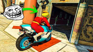 LA MEJOR CARRERA TROLL DEL MUNDO! SOLUCIONES IMPOSIBLES!! - GTA 5 ONLINE