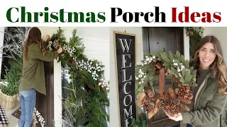 2023 Christmas Porch Decorating Ideas / Christmas Decorate With Me