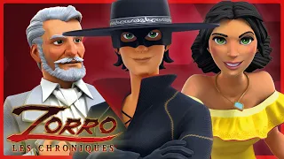 Zorro et sa famille ne se laissent pas faire face à l'injustice | ZORRO, Le héros masqué
