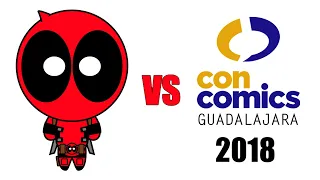 Deadpool vs ConComics Guadalajara 2018