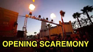 2018 Opening Scaremony Behind The Scenes - HHN 2018 (Universal Studios, CA)