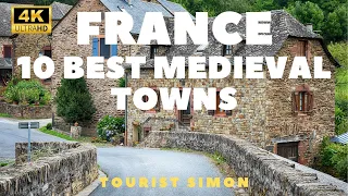 Discover France's timeless charms: top 10 medieval towns to explore in 2024" travel video