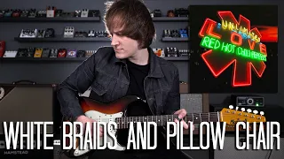 White Braids & Pillow Chair - Red Hot Chili Peppers Cover