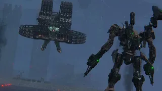 Attack the Watchpoint Sulla and BALTEUS Boss Stage [Armored Core 6]