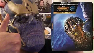 Avengers: Infinity War 4K Blu-Ray "Bestbuy Only" Steelbook - Unboxing