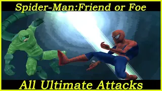 Spider-Man: Friend or Foe - All Ultimate Coop Attacks