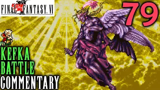 Final Fantasy VI Walkthrough Part 79 - Kefka Boss Battle - Dancing Mad At The End Of The World