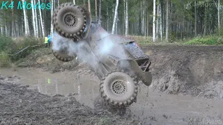 4x4 Off road machinery mud event in action @ Diksalas 2020