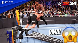 WWE 2K24 - Brock Lesnar vs. CM Punk - WWE Championship Match at SummerSlam | PS5™ [4K60]