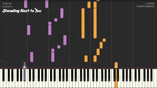 정국 (Jung Kook) - Standing Next to You Piano Tutorial