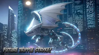 TRIPLE STRYKE DRAGONS VS. CYBERPUNK AI VERSIONS | HTTYD | DRAGONS: RISE OF BERK