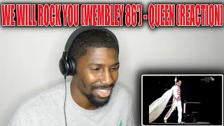 GREAT PERFORMANCE!! | We Will Rock You (Wembley 86') - Queen (Reaction)