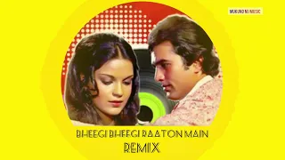 Bheegi Bheegi Raaton Main - Remix | Lata Mangeshkar | Kishore Kumar | Rajesh Khanna | Ajnabee 1974