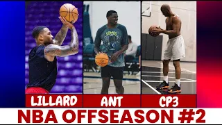 Steph Curry HARD WORKOUT With Potential No.1 Pick Scoot Henderson! Lillard & CP3 TRAIN FOR NEW TEAMS