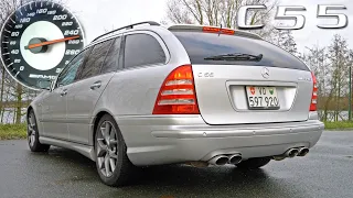 Mercedes C55 AMG 100-250 & AMG PERFORMANCE EXHAUST Sound