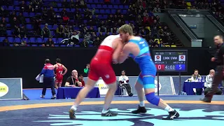 1 4 Final GR  97 kg POL MARCEL KASPEREK ARM ARTUR ALEKSANYAN