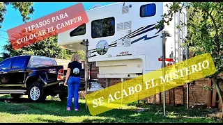 👉COMO PONER EL CAMPER EN LA CAMIONETA.  11 PASOS👈