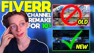 I PAID 10$ on FIVERR for a channel REBRAND!