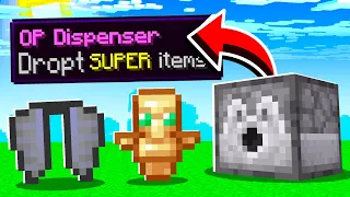 Minecaft, Maar Dispensers Droppen Bizarre Loot!