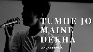 Tumhe Jo Maine Dekha Cover |  AadarshVOX | Main Hoon Na | Abhijeet Bhattacharya