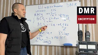 Encryption in DMR. Instructional video